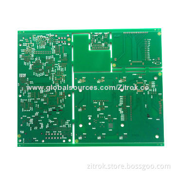 Green Solder Mask FR4 PCB with 1.6mm Board Thickness